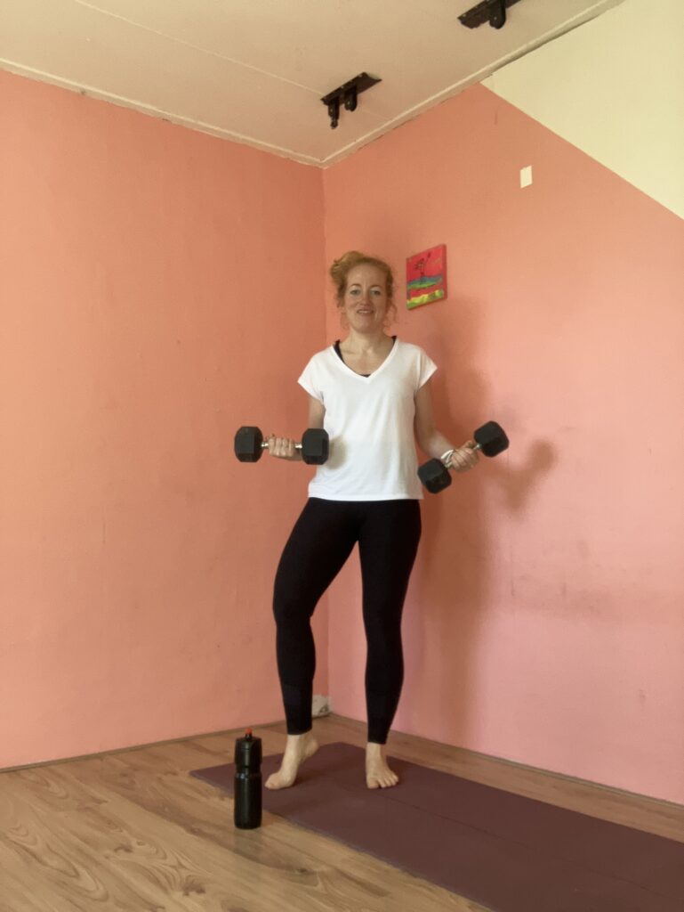 Fitte moeder voldoende beweging en sport